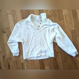 Madewell Rugby Crop Knit